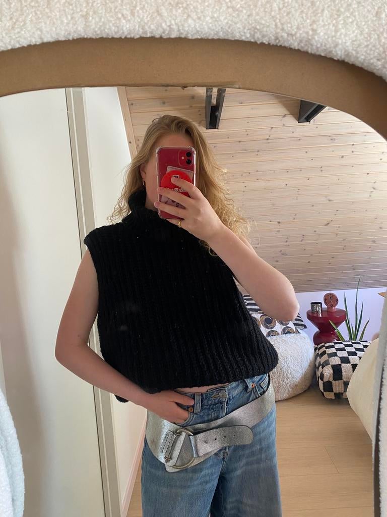 Oversized h&m spencer, Zwart, Ophalen of Verzenden, Zo goed als nieuw, Zonder mouw