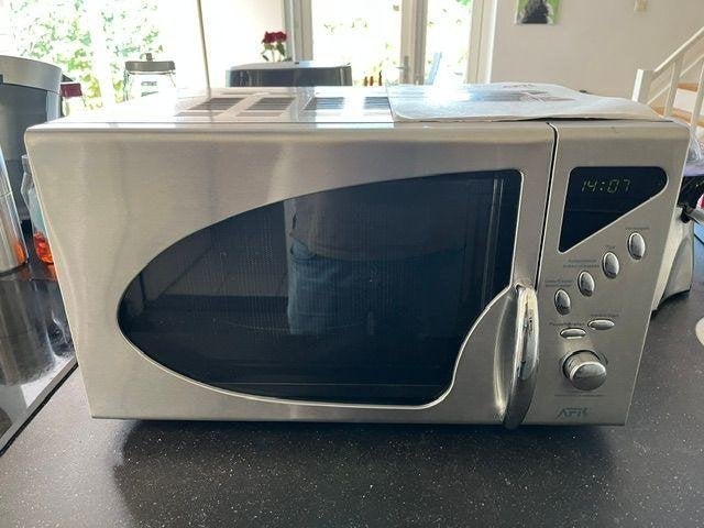 Magnetron combi, Witgoed en Apparatuur, Ophalen, Combimagnetron, Grill, Zo goed als nieuw