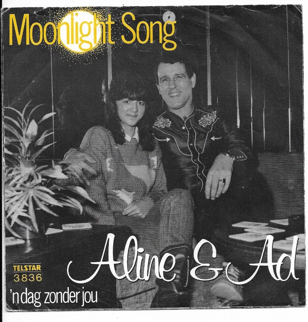 Aline & Ad van Hoorn  (telstar), Cd's en Dvd's, Gebruikt, 7 inch, Ophalen of Verzenden, Beschermende buitenhoes