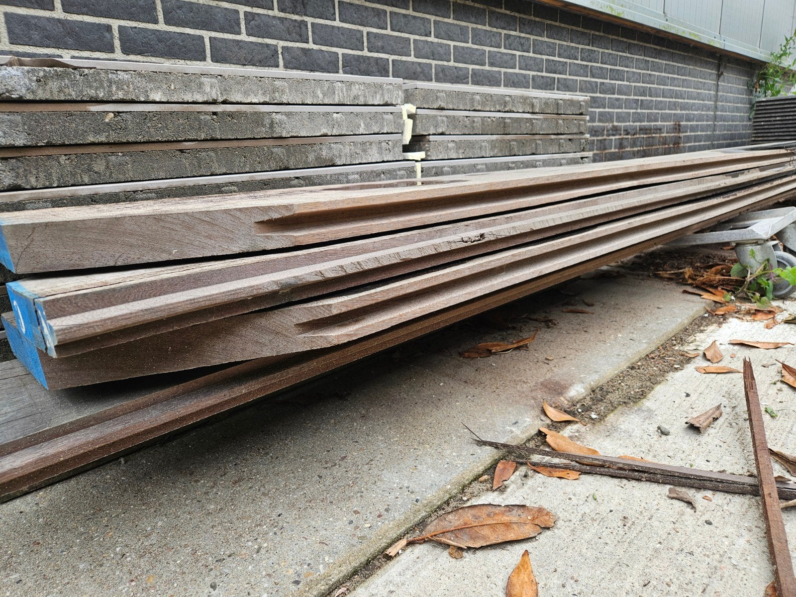 damwandplanken, Ophalen, 250 cm of meer, Planken