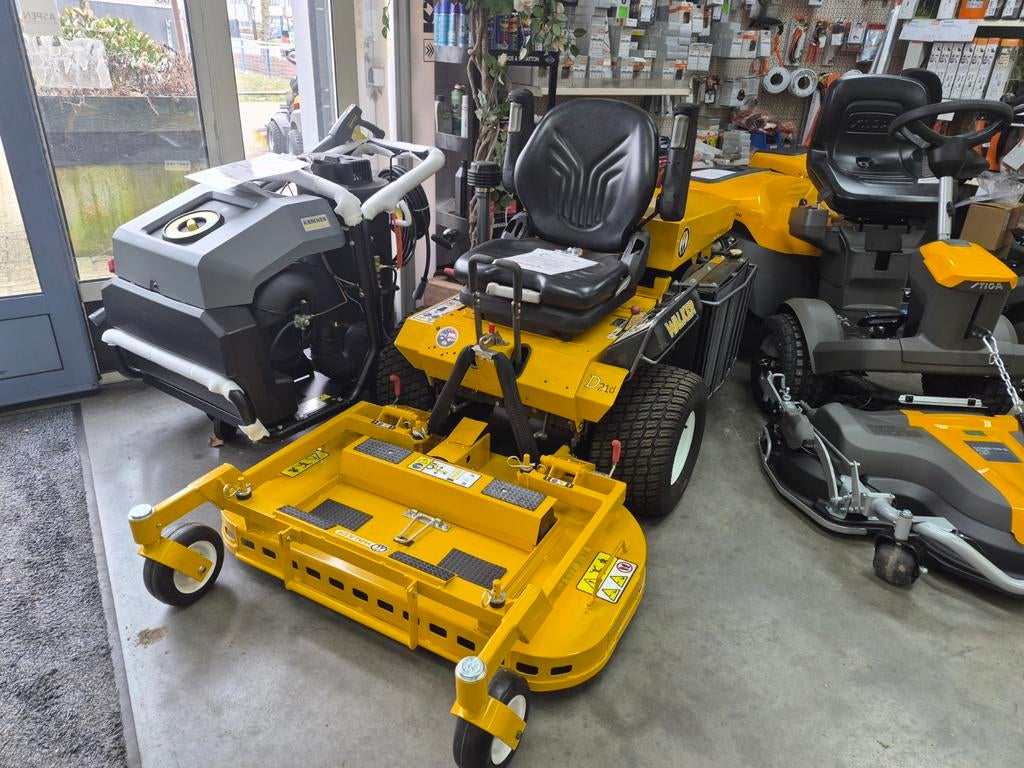 Walker diesel mulch, Ophalen