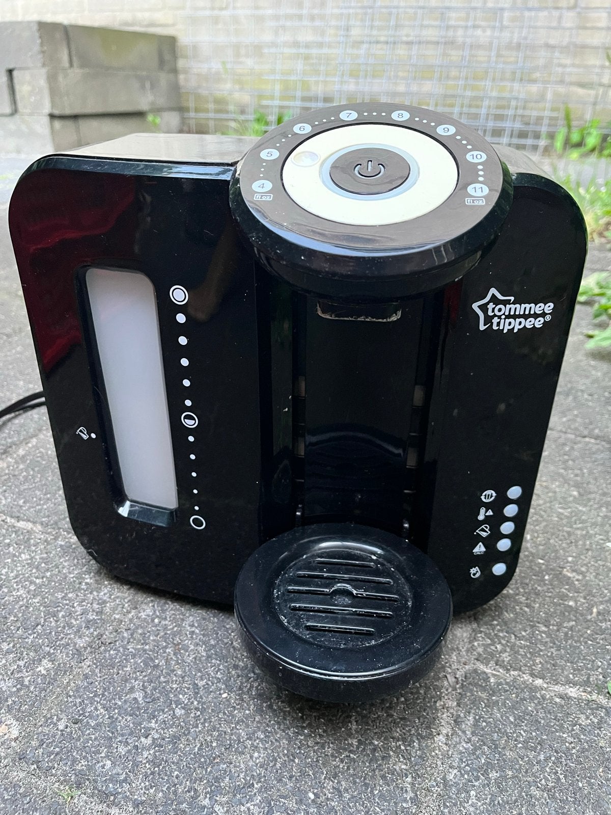 Tommee Tippee Perfect Prep Flessenmachine - Zwart, Kinderen en Baby's, Babyvoeding en Toebehoren, Ophalen, Gebruikt, Flessen- of potjesverwarmer