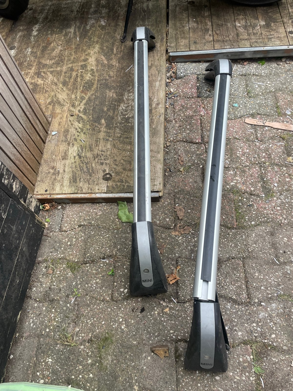 Originele MINI dakdragers met sleutels, Ophalen, Gebruikt