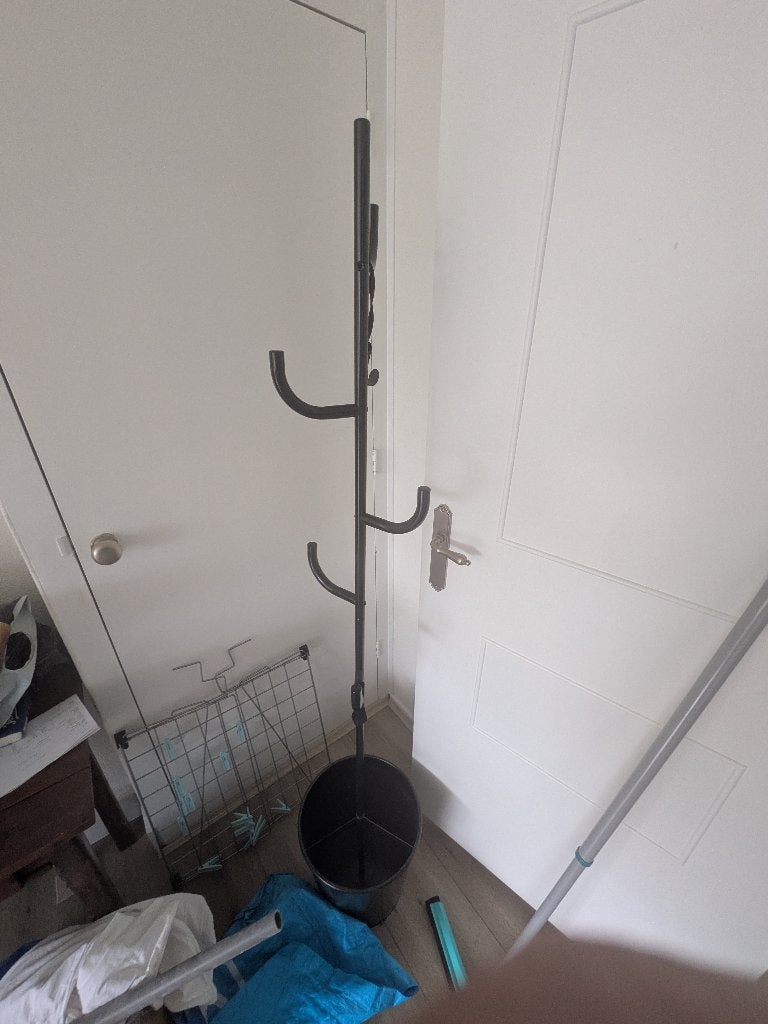 kapstok ikea, Ophalen, Kunststof, Zo goed als nieuw, Staande kapstok