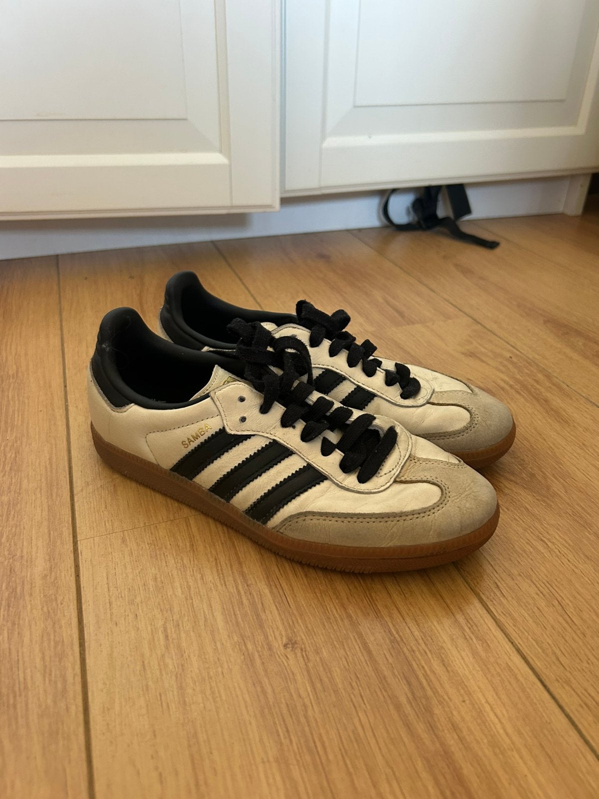 Adidas Samba maat 38, Beige, Ophalen of Verzenden, Sneakers of Gympen, Zo goed als nieuw