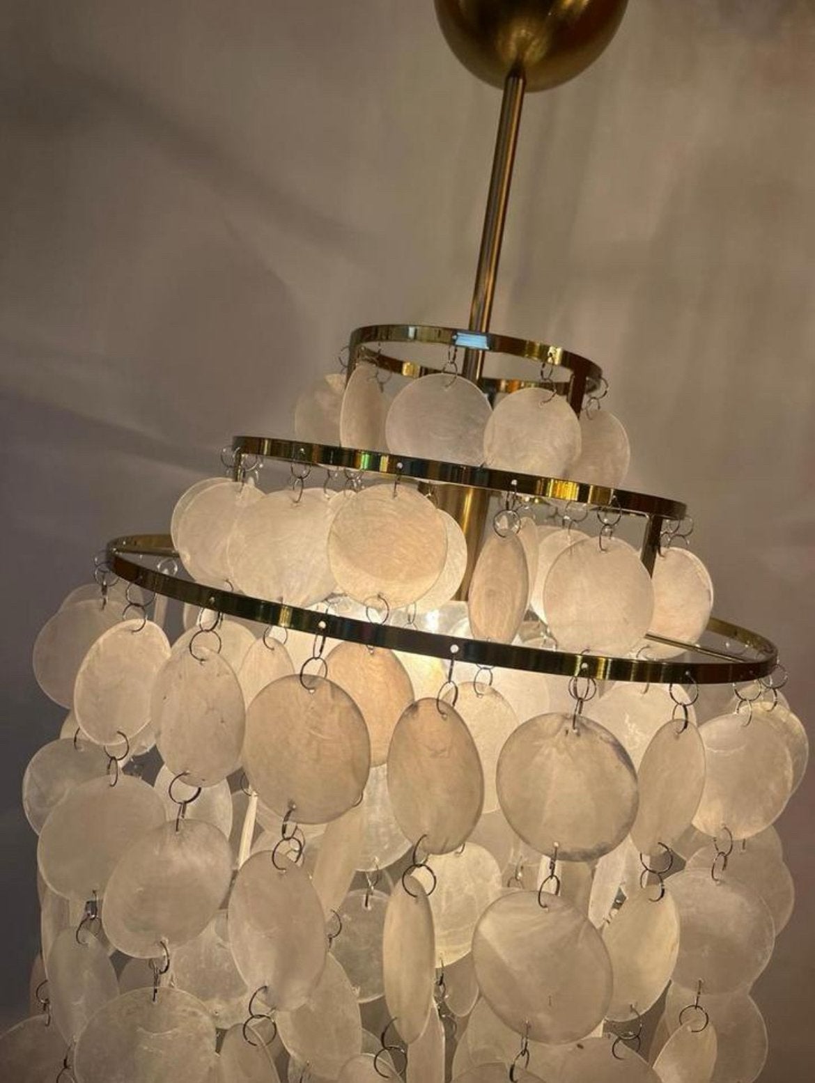 Foto 7 van Zomer aanbieding ! Luxe capiz schelpen hanglampen