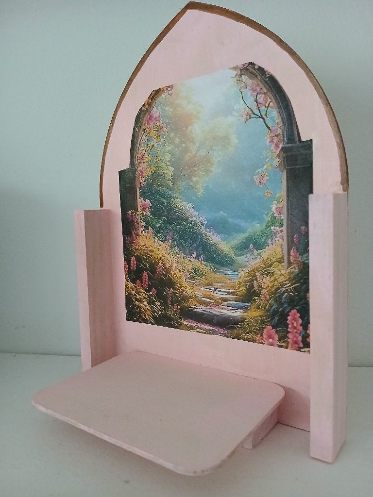 altaar - sfeerlicht, Hout, Meerkleurig, Overige stijlen, Nieuw