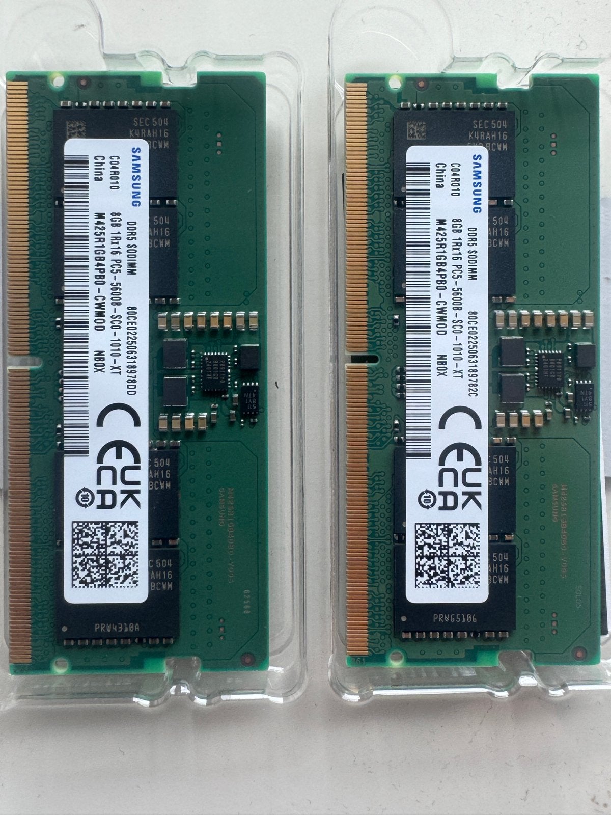 Samsung 16GB (2x8GB) DDR5 5600MHz SO-DIMM Laptop RAM