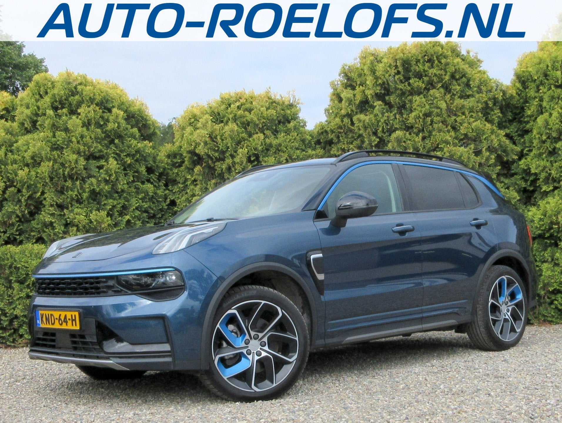 Lynk & Co 01 1.5 * Panoramadak *, Auto's, Lynk & Co, Automatische klimaatregeling, Stof, Euro 6, Blauw