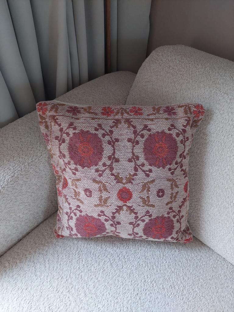 Kussen Winnipeg Roest 45x45 cm - Kwantum, Huis en Inrichting, Woonaccessoires | Kussens, Ophalen of Verzenden, Zo goed als nieuw