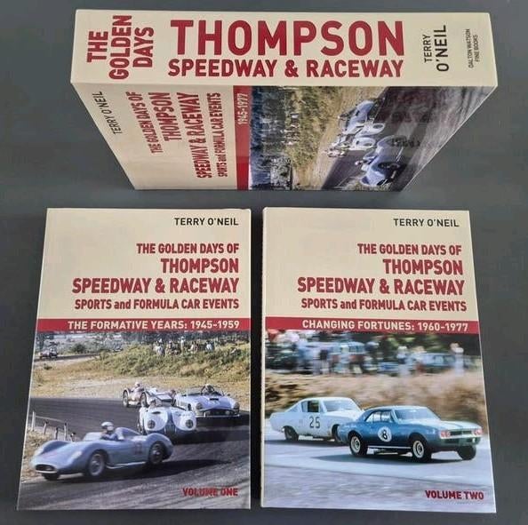 The Golden Days of Thompson Speedway & Raceway - 2 Delen Ges, Algemeen, Ophalen of Verzenden, Zo goed als nieuw, Terry O'Neil