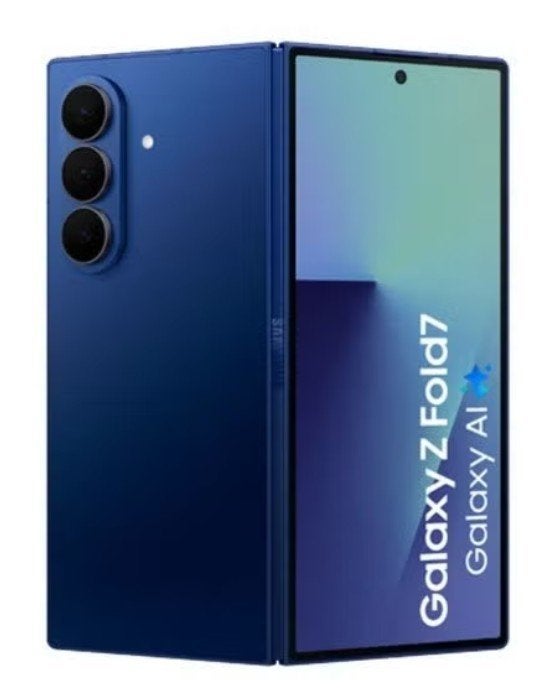 Samsung Galaxy Z Fold 7 512GB Zwart 5G, Blauw, Nieuw, Galaxy Z Fold, Android OS