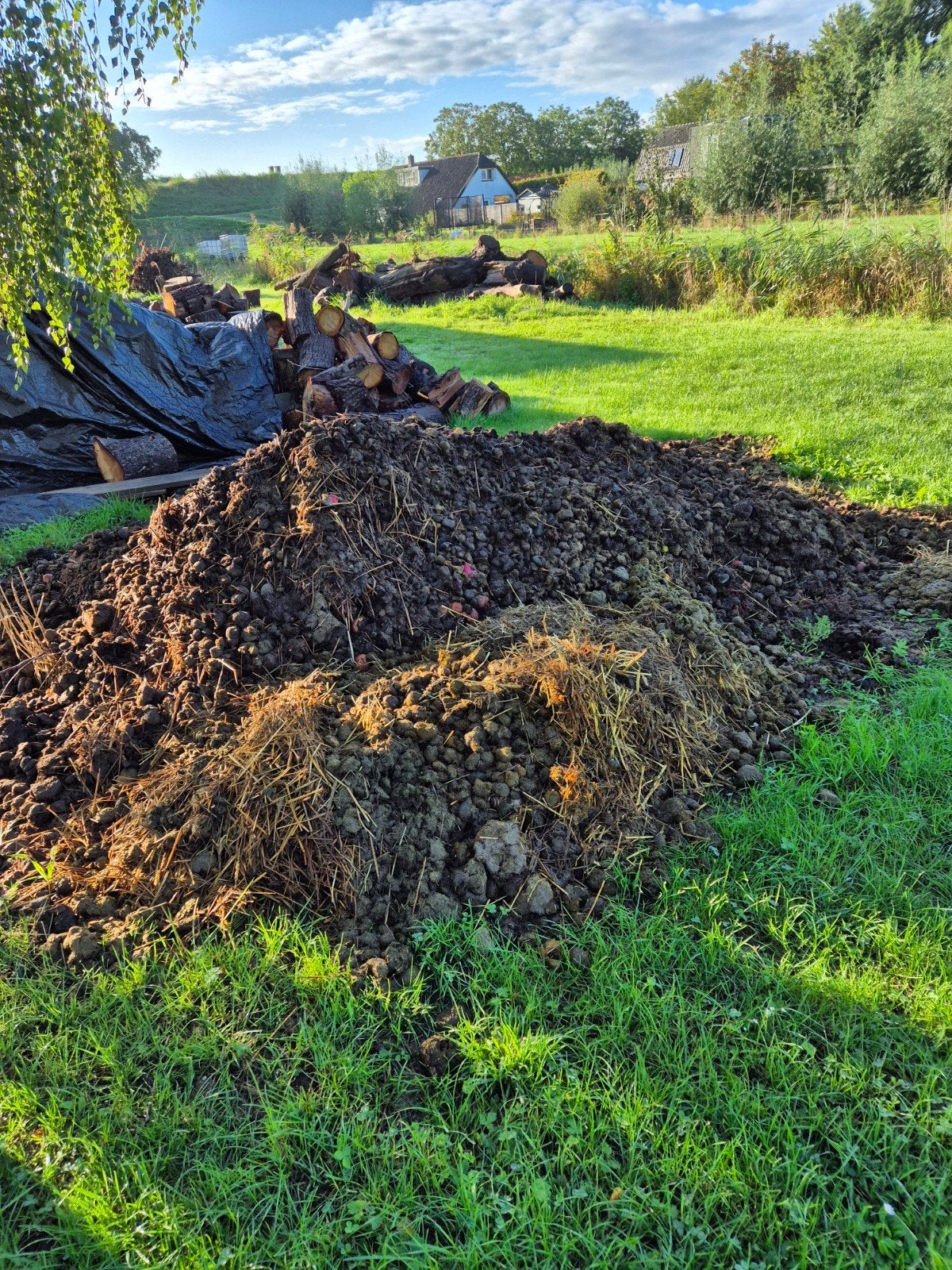 Paardenmest, Tuin en Terras, Ophalen