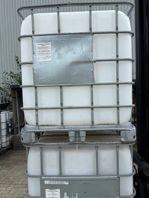 Lege ibc 1000ltr, Ophalen, Gebruikt, 100 cm of meer, 60 cm of meer