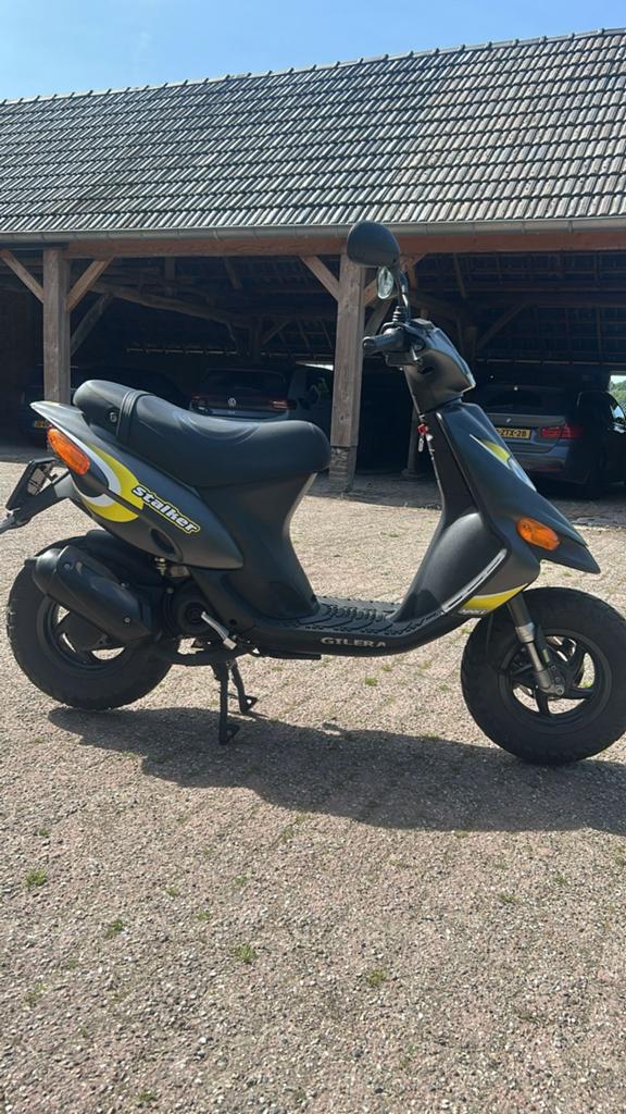 Gilera Stalker 50cc 2T 1829km nieuwstaat!, Ophalen, Overige modellen, Zo goed als nieuw, Benzine