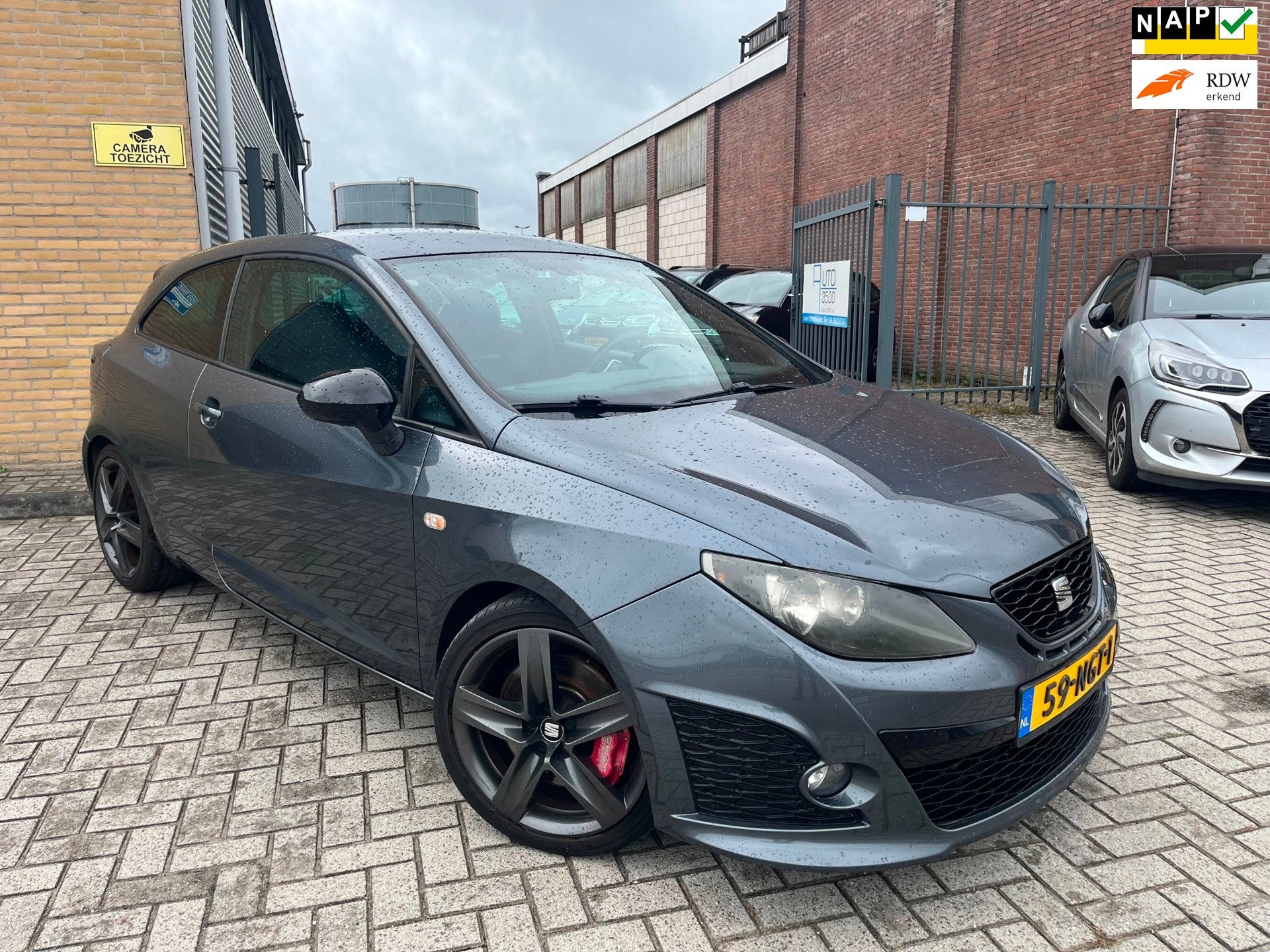 Seat Ibiza SC 1.4 TSI Cupra|Org NL|180PK|Airco|Navi|Cruise|, Auto's, Euro 5, Stof, Gebruikt, 4 cilinders