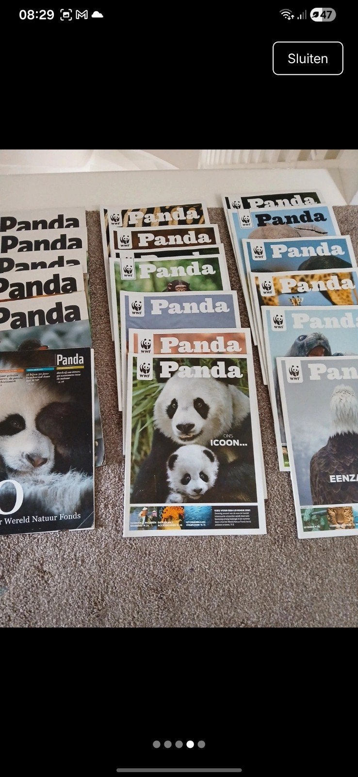 WWF Panda Magazine Collectie - Natuur en Dieren, Ophalen of Verzenden, Zo goed als nieuw, Natuur algemeen, Wereld Natuur Fonds