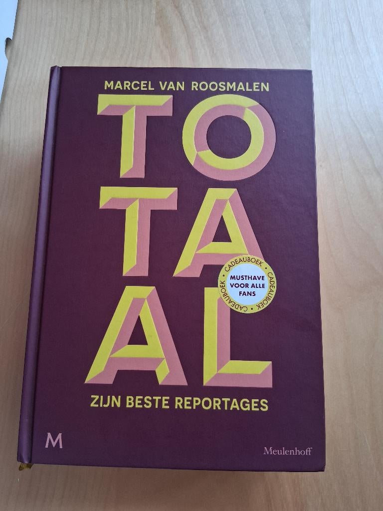 totaal 1 van marcel van roosmalen, Ophalen of Verzenden, Zo goed als nieuw, Nederland