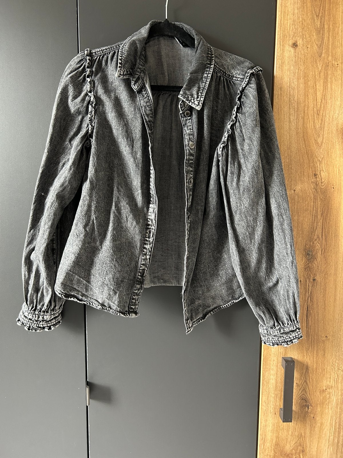 Only spijker blouse, Kleding | Dames, Ophalen of Verzenden, Zo goed als nieuw, Maat 38/40 (M), Blauw