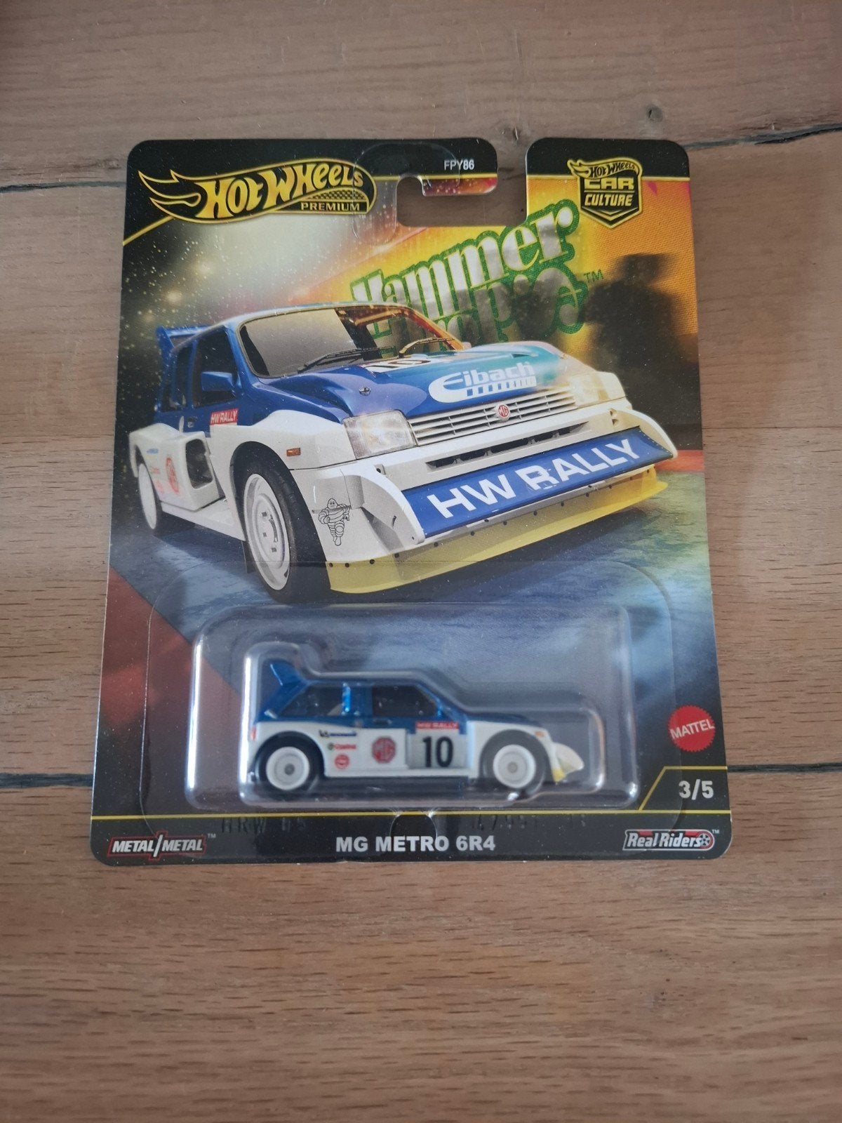 Hot Wheels Premium Hammer Drops - MG Metro 6R4, Ophalen of Verzenden, Nieuw, Auto