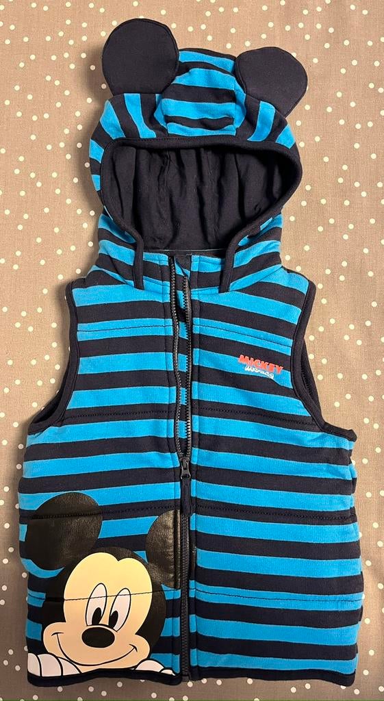 Mickey mouse bodywarmer nieuw, Ophalen, Zo goed als nieuw, Jongen of Meisje, Jas