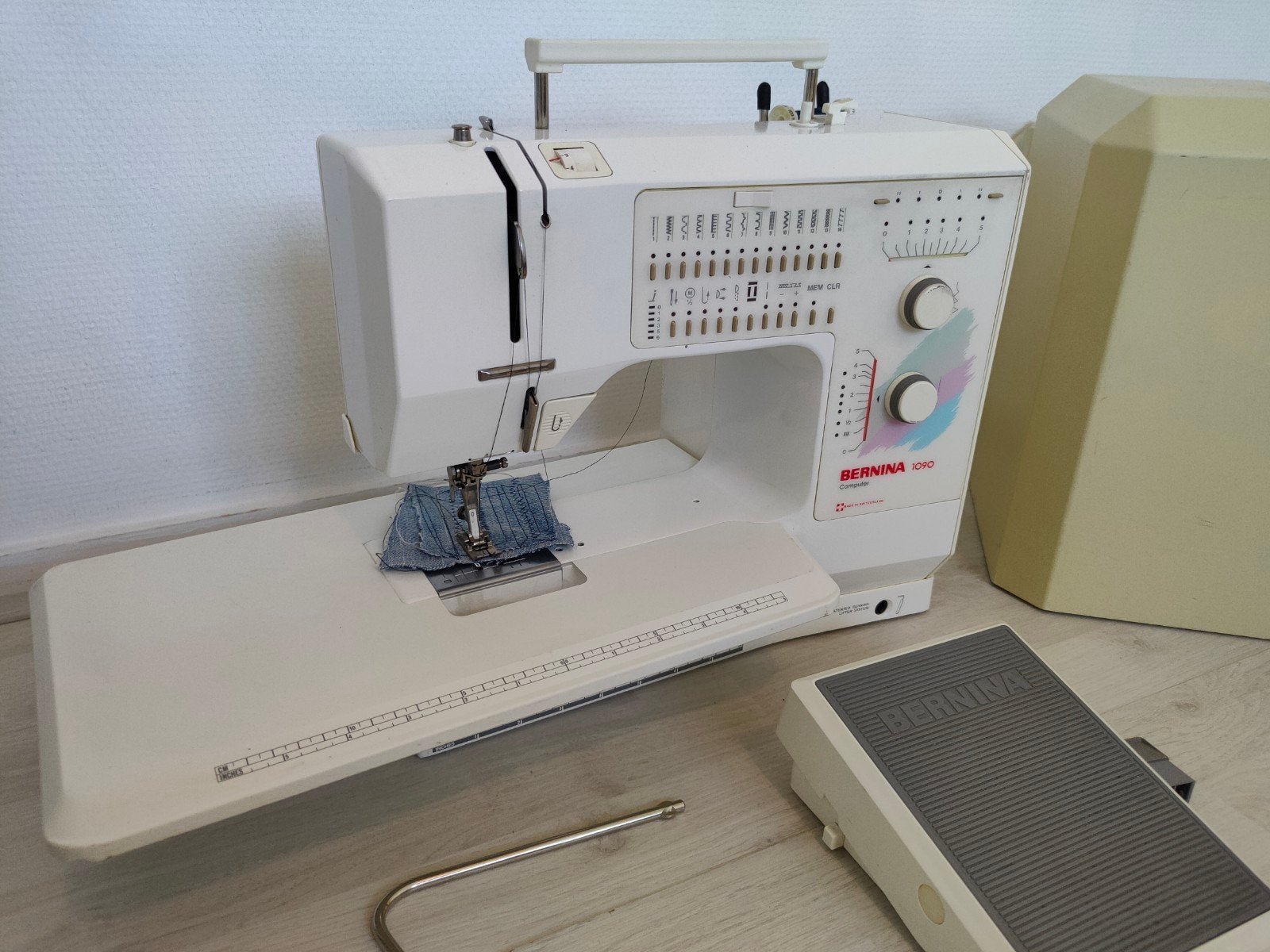 BERNINA naaimachine in prima staat, Zwitsers kwaliteit!, Ophalen of Verzenden, Zo goed als nieuw, Naaimachine, Bernina