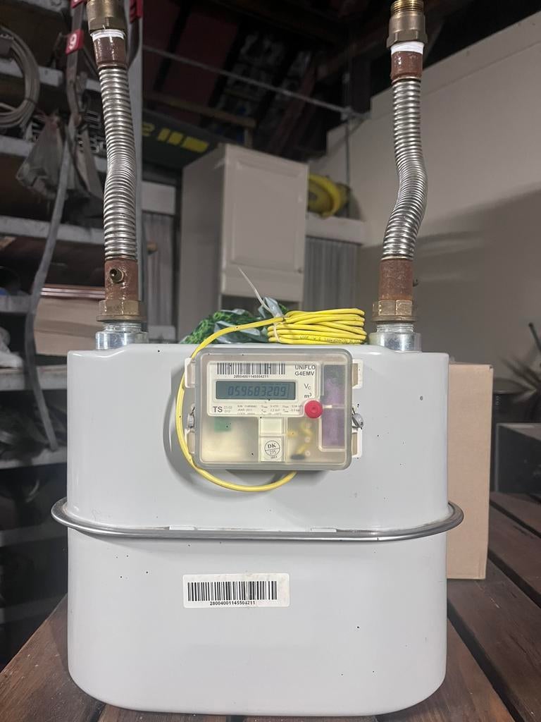 Gasmeter, Minder dan 20 liter, Ophalen of Verzenden, Zo goed als nieuw, Boiler