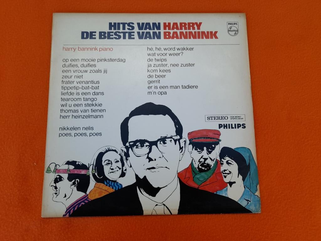 Hits van Harry, De beste van Bannink (1967), Cd's en Dvd's, Vinyl | Nederlandstalig, Gebruikt, Originele persing, Ophalen of Verzenden