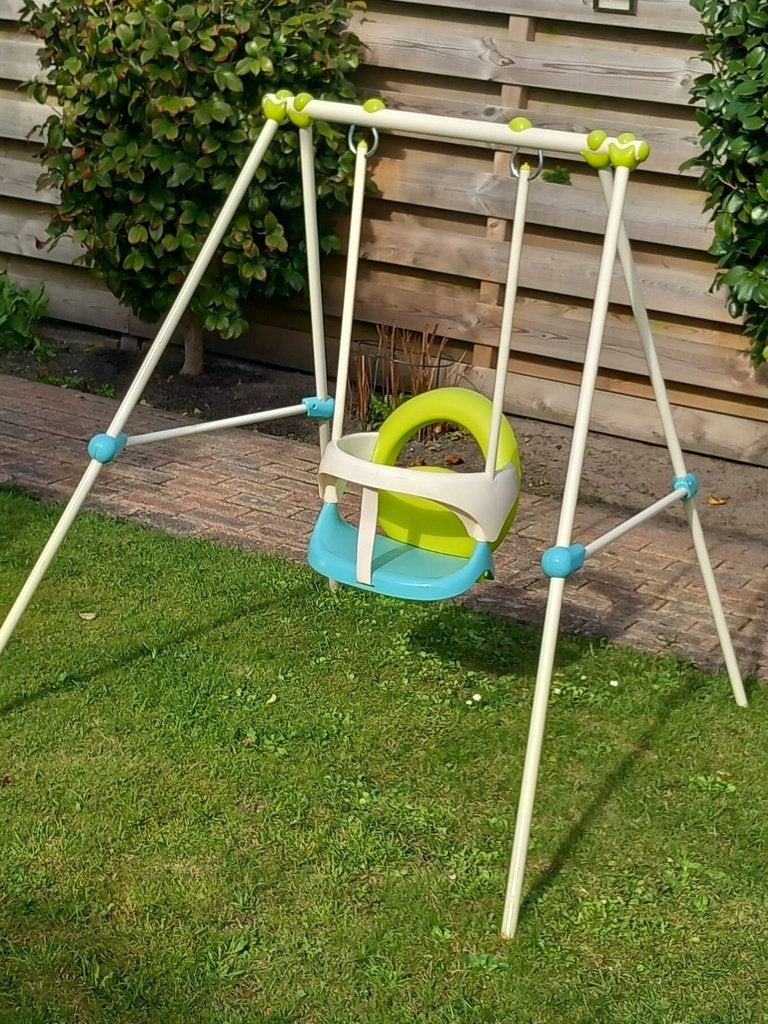 Smoby Schommel met babyzitje - Zo goed als nieuw, Ophalen, Zo goed als nieuw, Schommel