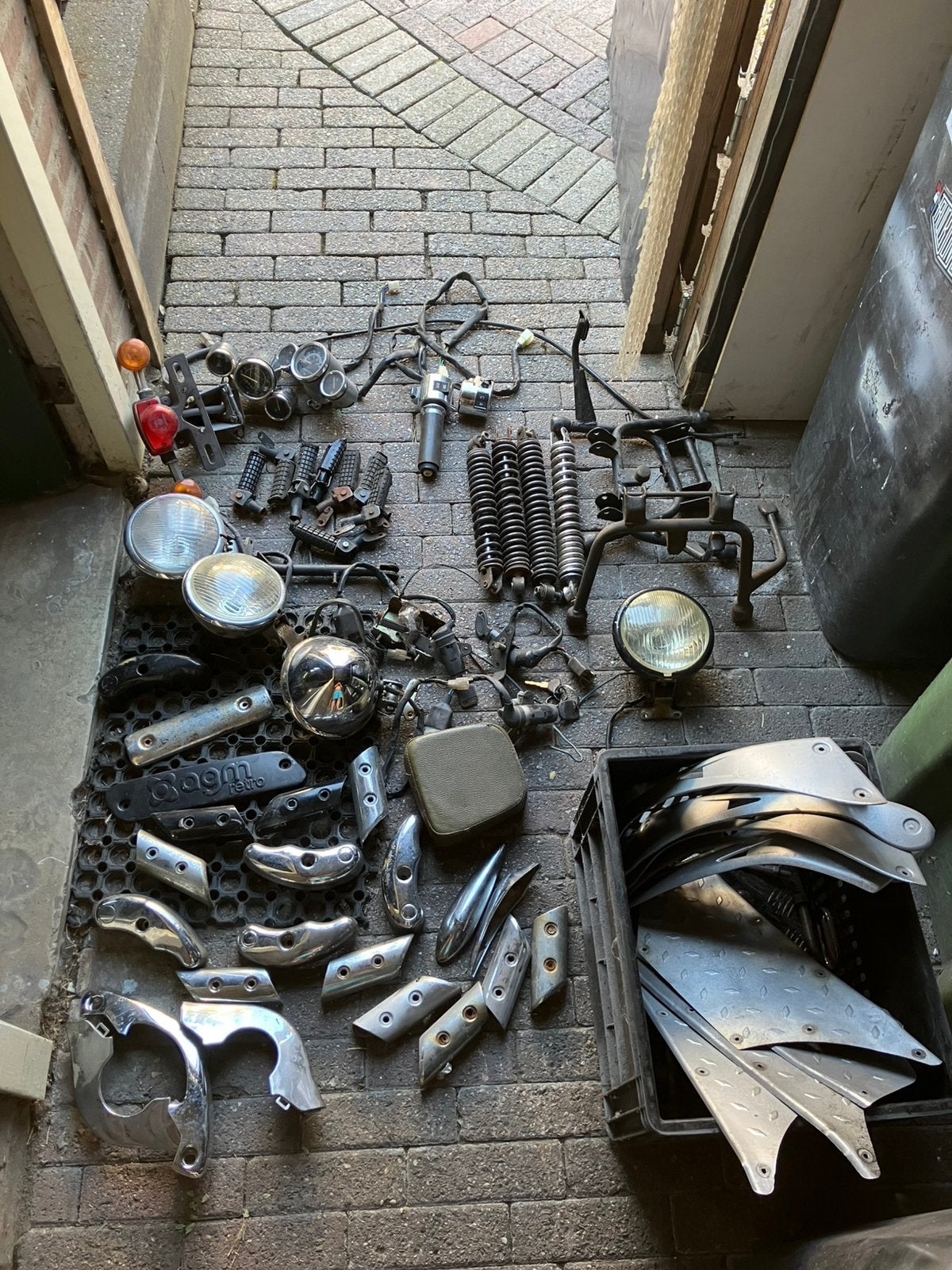 Retro scooter onderdelen, Ophalen of Verzenden, Gebruikt