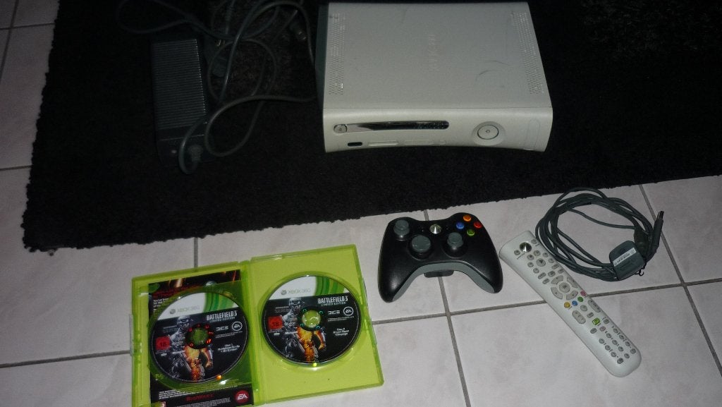 Xbox 360 met afstandbediening en controller, Gebruikt, 360 Pro of Premium, Ophalen of Verzenden, 60 GB