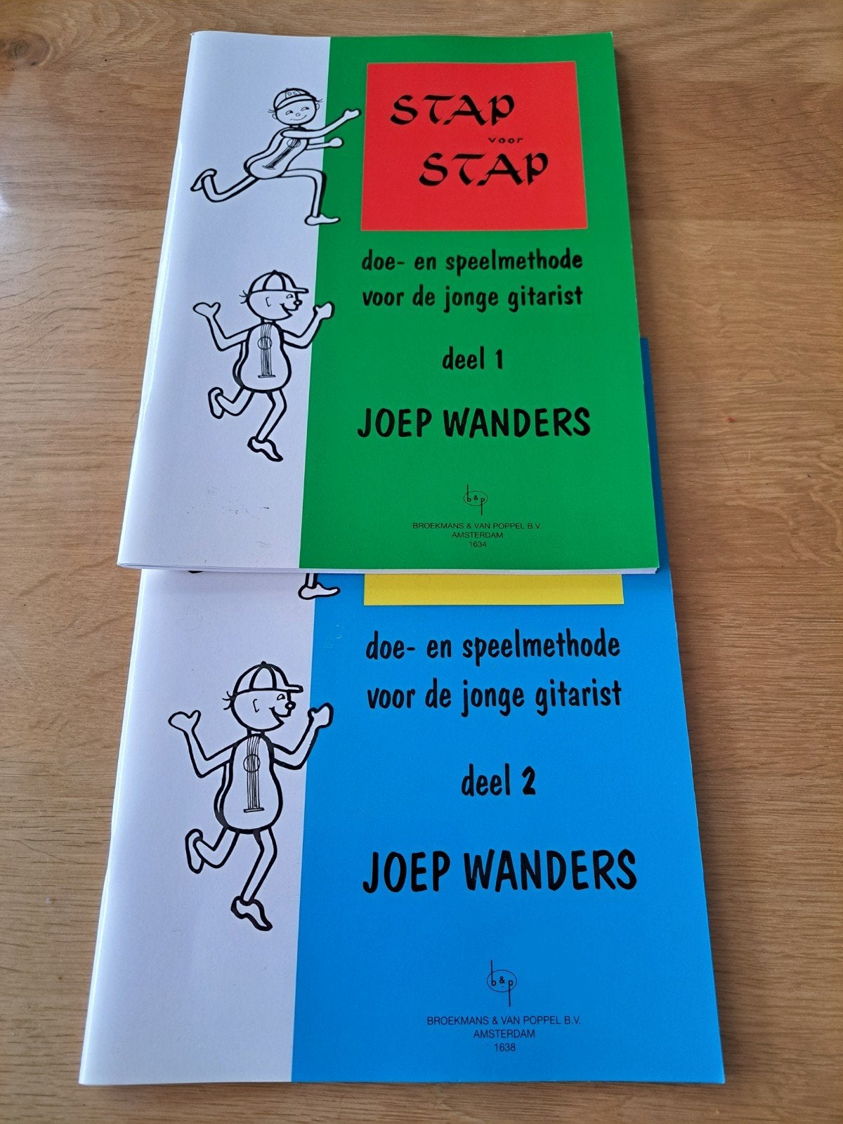 stap voor stap doe en speelmethode voor gitarist deel 1 en 2, Gitaar, Les of Cursus, Nieuw, Ophalen of Verzenden