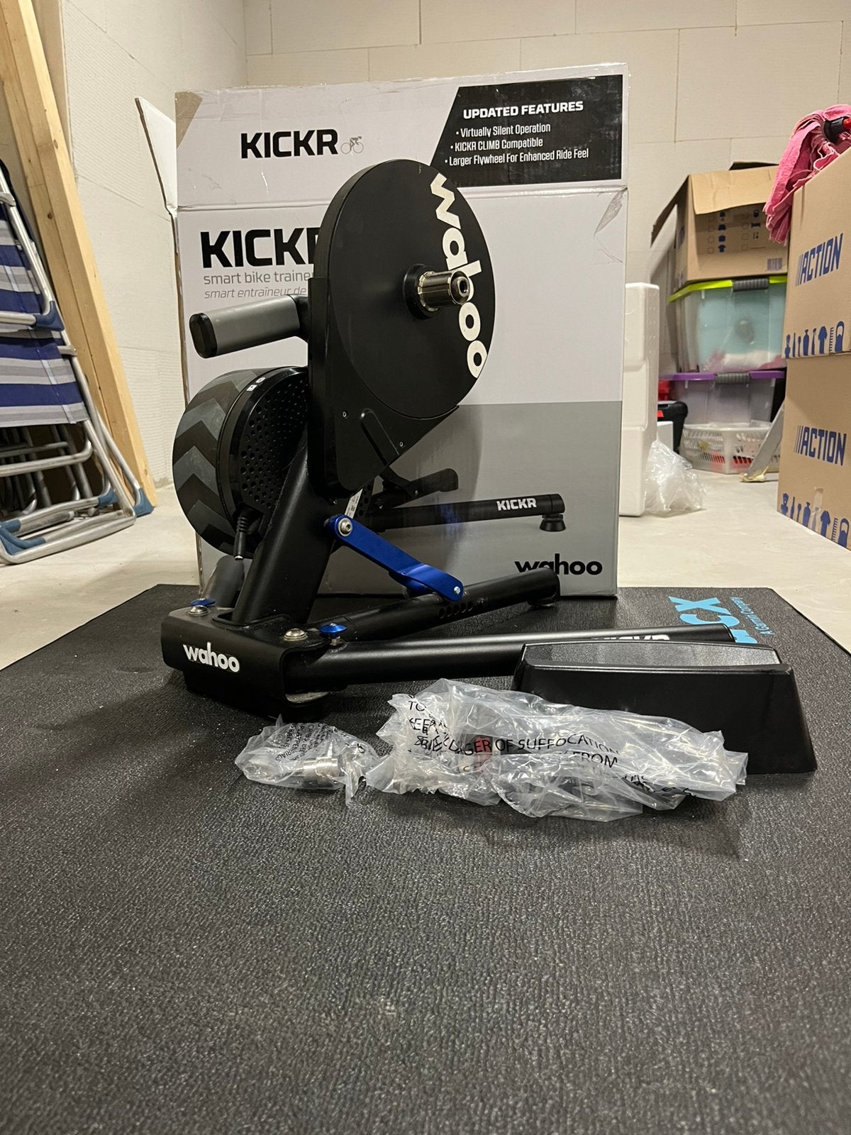 Wahoo kickr, Ophalen, Zo goed als nieuw, Hometrainer