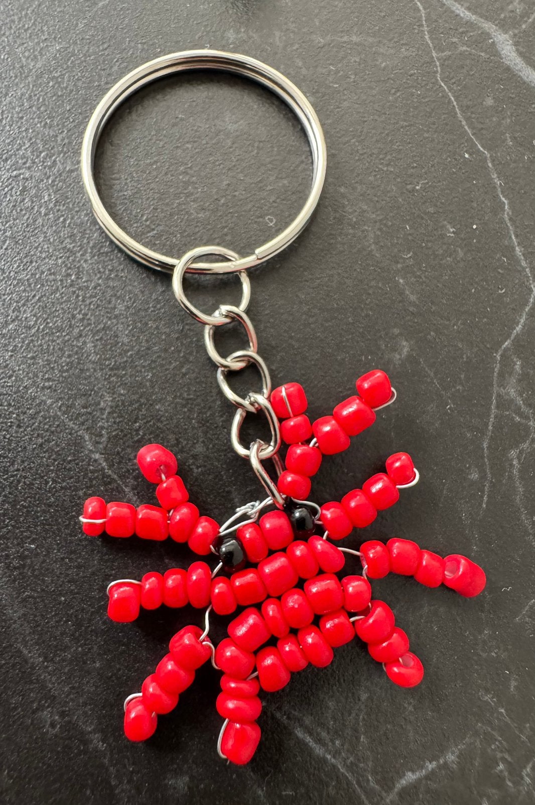 Nieuw sleutelhanger rode krab kreeft rood, Ophalen of Verzenden, Nieuw, Dier of Natuur