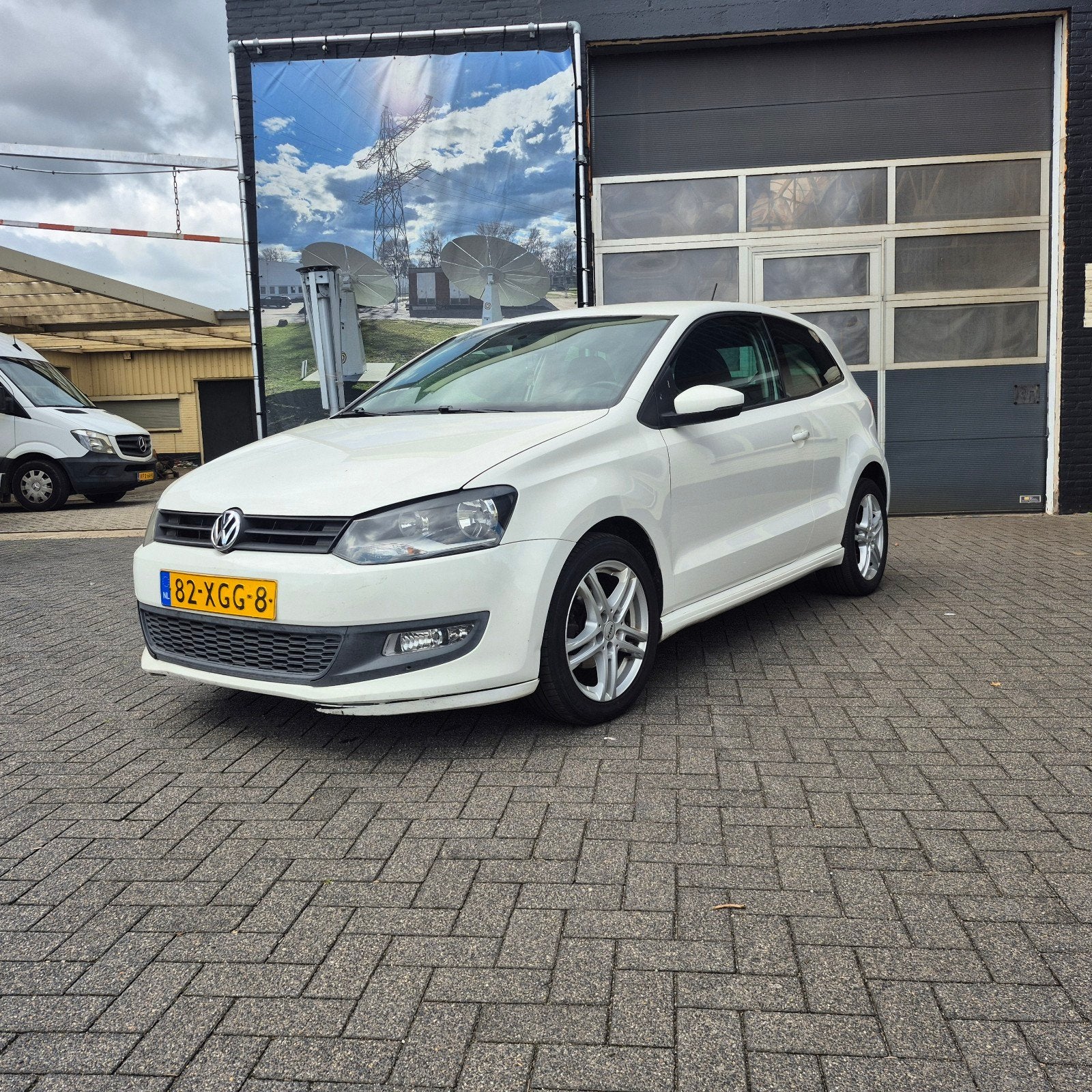 Volkswagen Polo 1.2 TDI 55KW BM 2011 Wit export, Auto's, Volkswagen, Voorwielaandrijving, 74 pk, 1199 cc, 96 €/maand