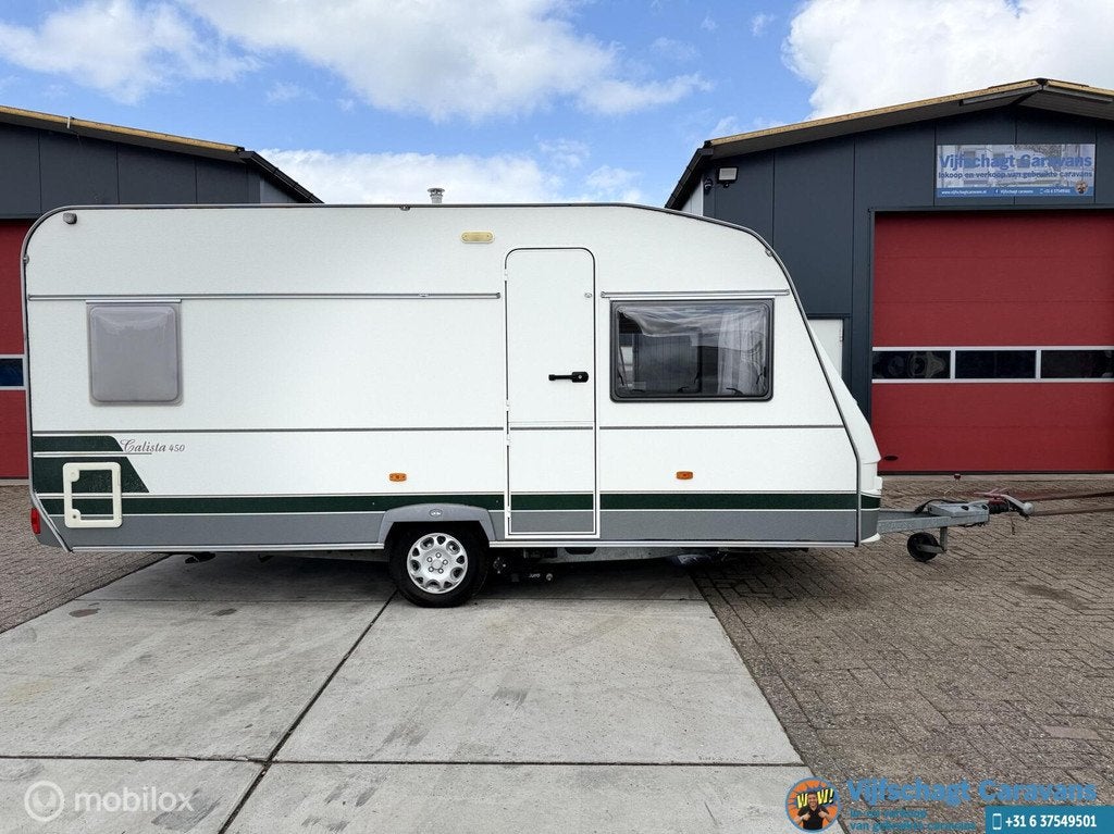 Chateau Calista 450 Chalet incl voortent,luifel,mover, Bedrijf, 6 tot 7 meter, Tot en met 4, 1000 - 1250 kg