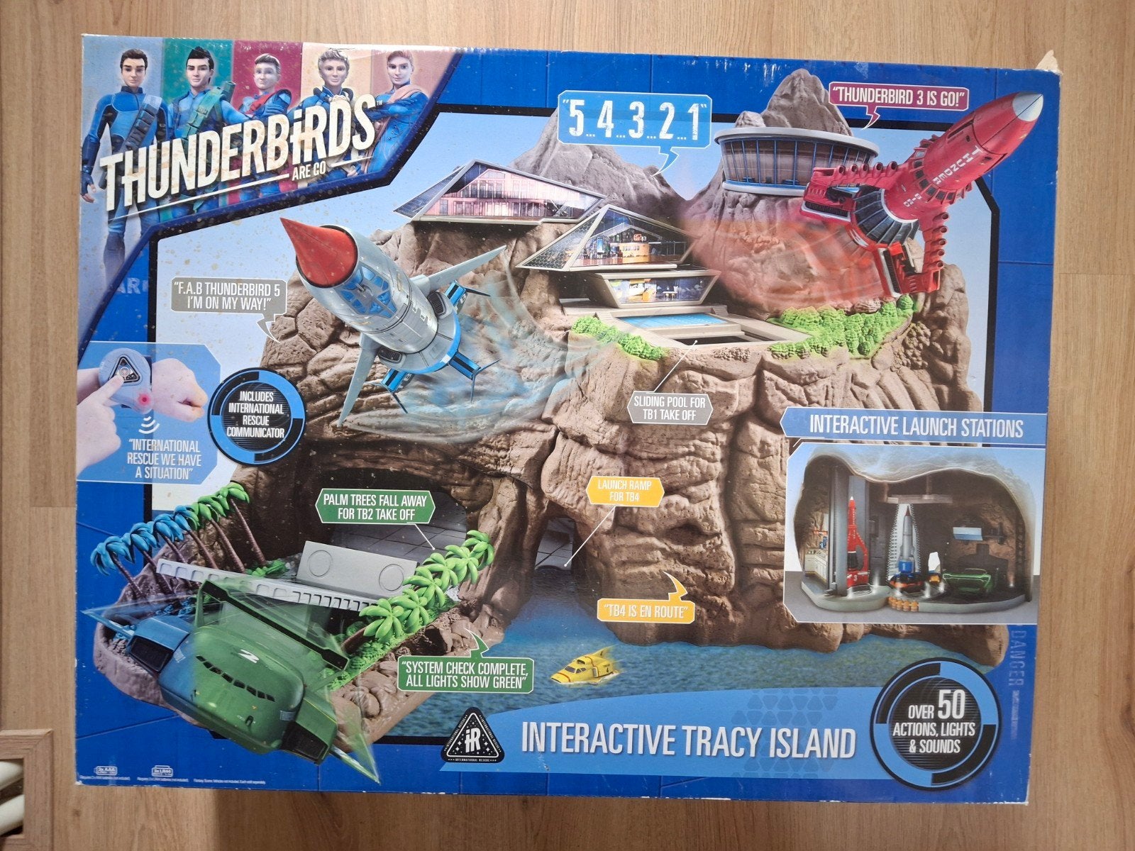 Thunderbirds Are Go Interactief Tracy Eiland Speelset, Ophalen of Verzenden, Zo goed als nieuw