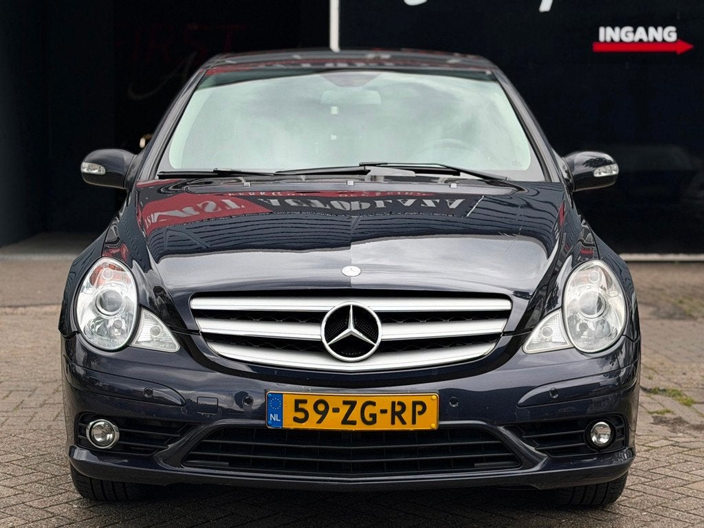 Mercedes-Benz R-klasse 280 R280 AUTOMAAT LEDER/CRUISE/AIRCO, Auto's, Mercedes-Benz, Automaat, Zwart, 2996 cc, Bedrijf