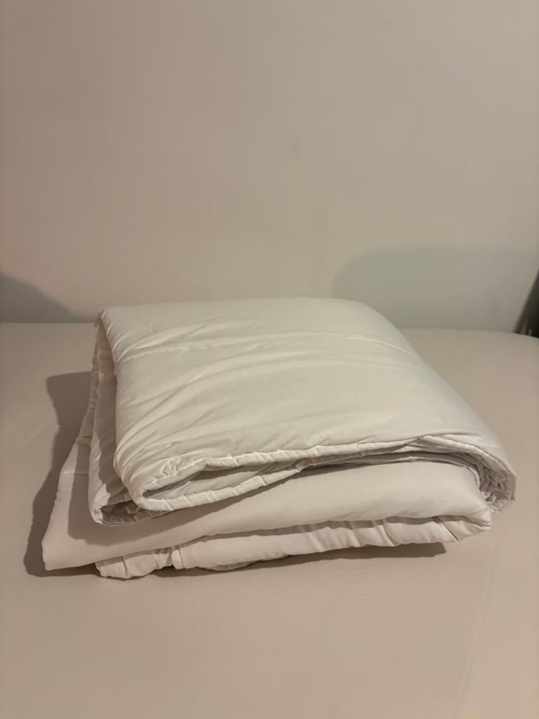 HEMA 4-seizoenen dekbed 200x200, Huis en Inrichting, Slaapkamer | Beddengoed, Ophalen, Eenpersoons, Wit, Deken of Dekbed