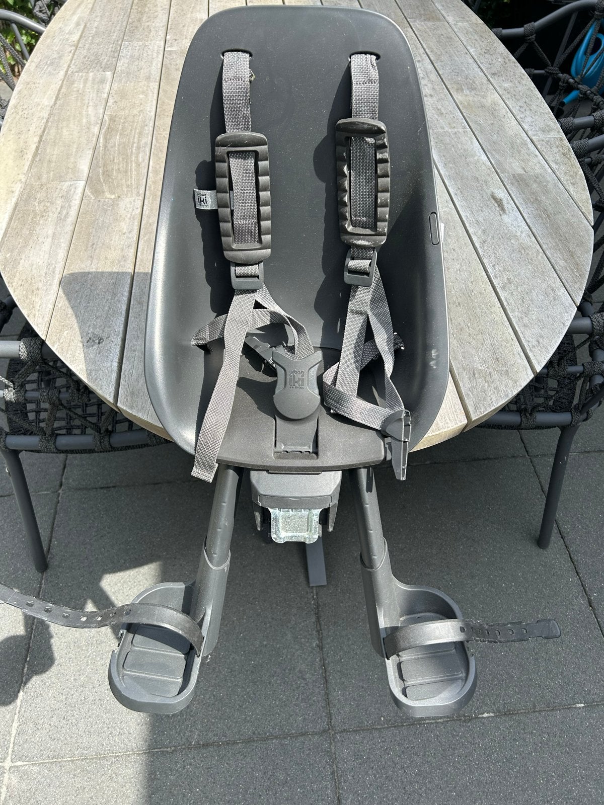 urban Iki fietsstoeltje voor kinderen, Ophalen, Achterzitje, 9 t/m 18 kg, Gebruikt