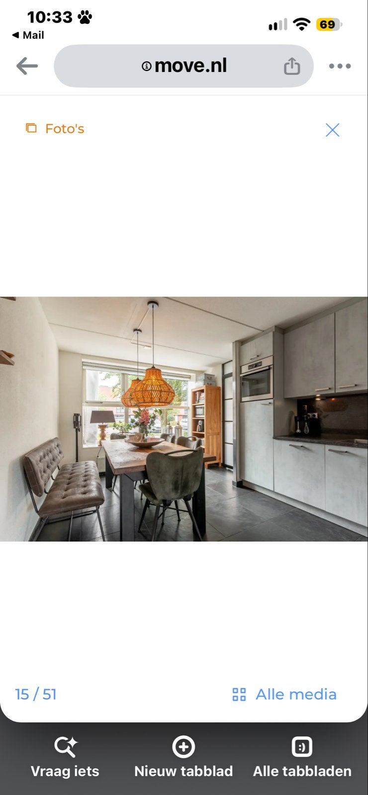 Complete inboedel wegens verhuizing, Ophalen