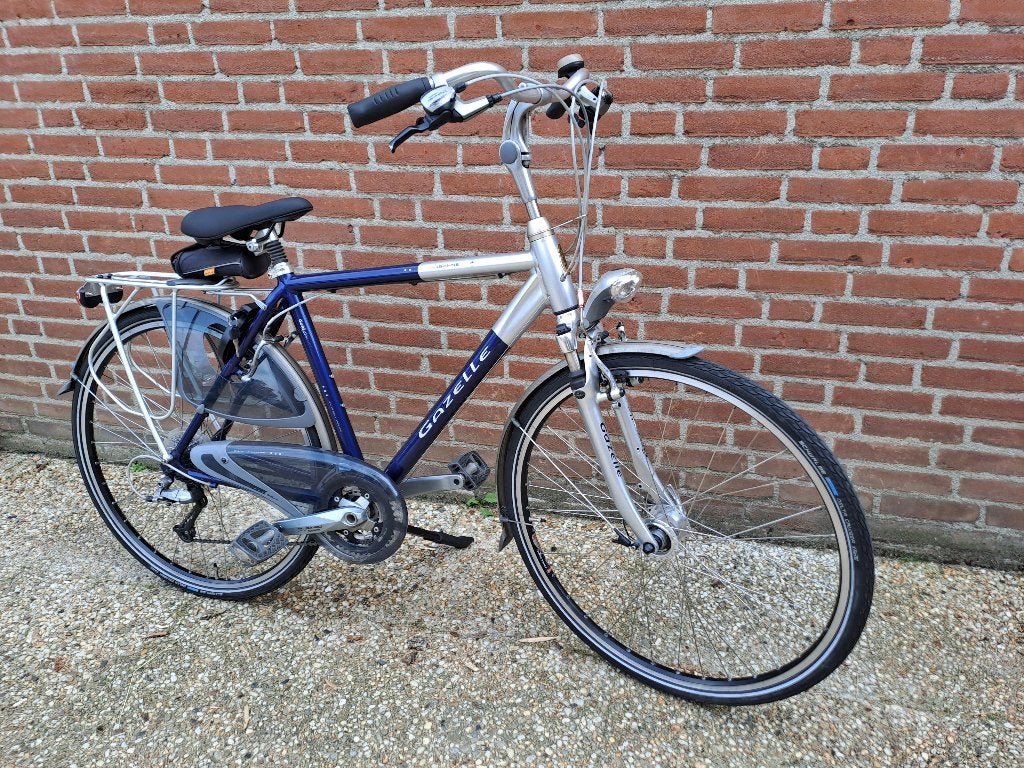 MOOIE GAZELLE HERENFIETS, Fietsen en Brommers, Fietsen | Heren | Herenfietsen, Ophalen, Versnellingen, Zo goed als nieuw, Gazelle