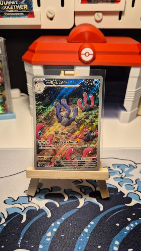 Wugtrio Pokémon kaart - Zo goed als nieuw, Ophalen of Verzenden, Zo goed als nieuw, Losse kaart