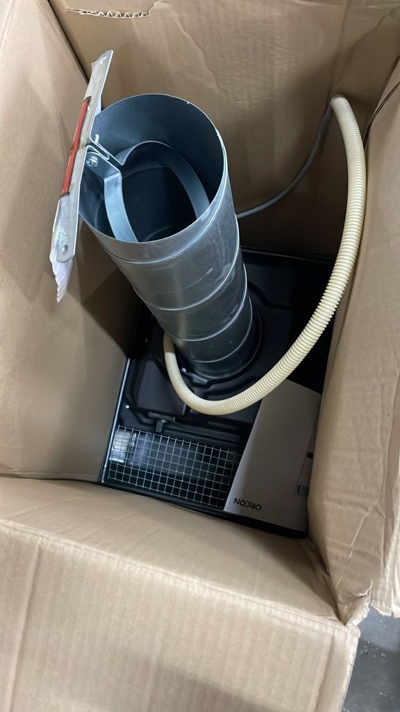 Orcon MPV-10W Pijpdakventilator Compleet Nieuw, Ophalen, Nieuw, Afzuiger
