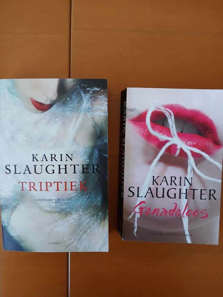 Karin Slaughter - Triptiek en Genadeloos, Ophalen of Verzenden, Zo goed als nieuw, Karin Slaughter