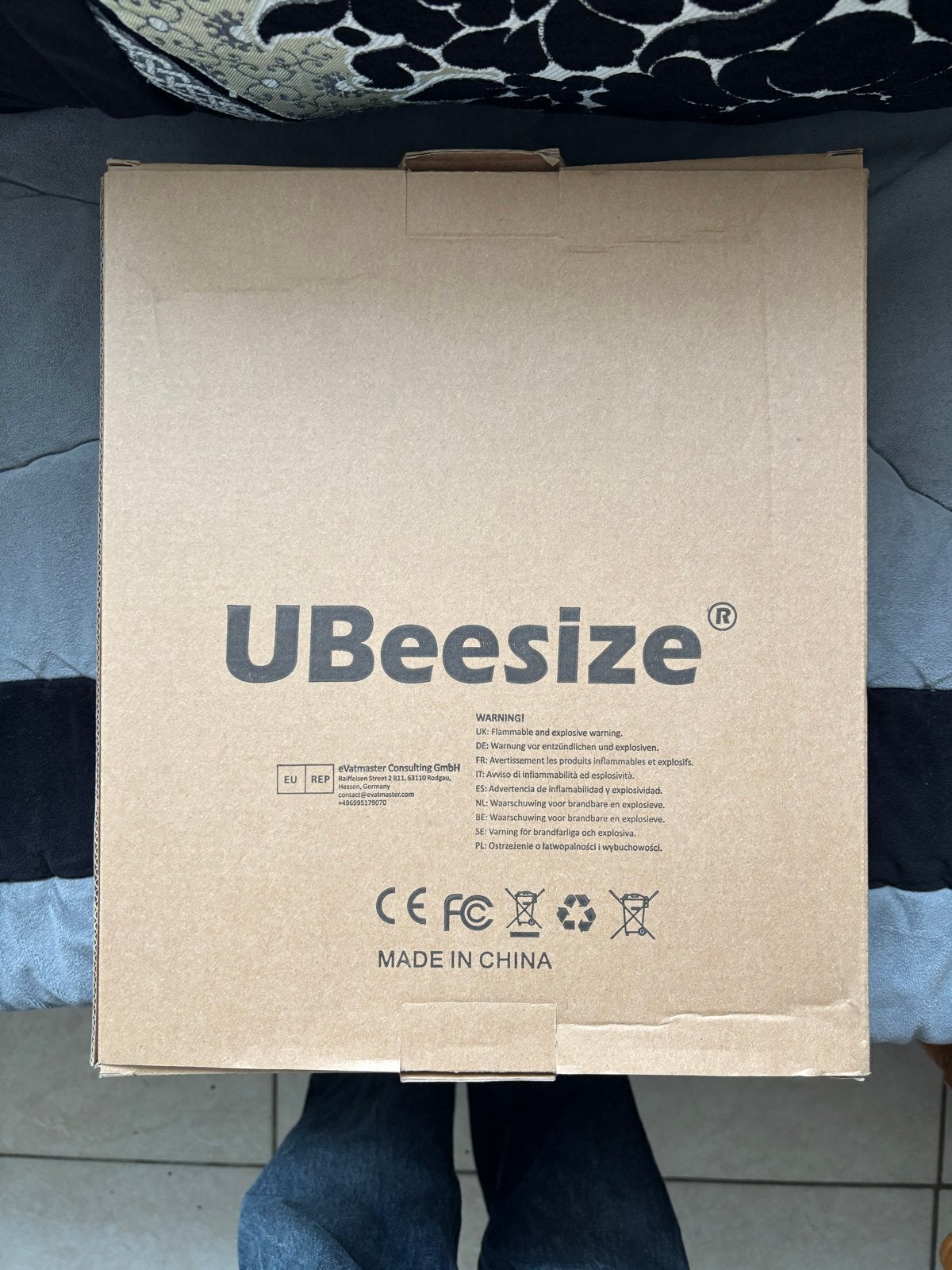 UBesize Ringlicht met Statief - Nieuw in Doos, Overige merken, Belichting, Ophalen of Verzenden, Nieuw