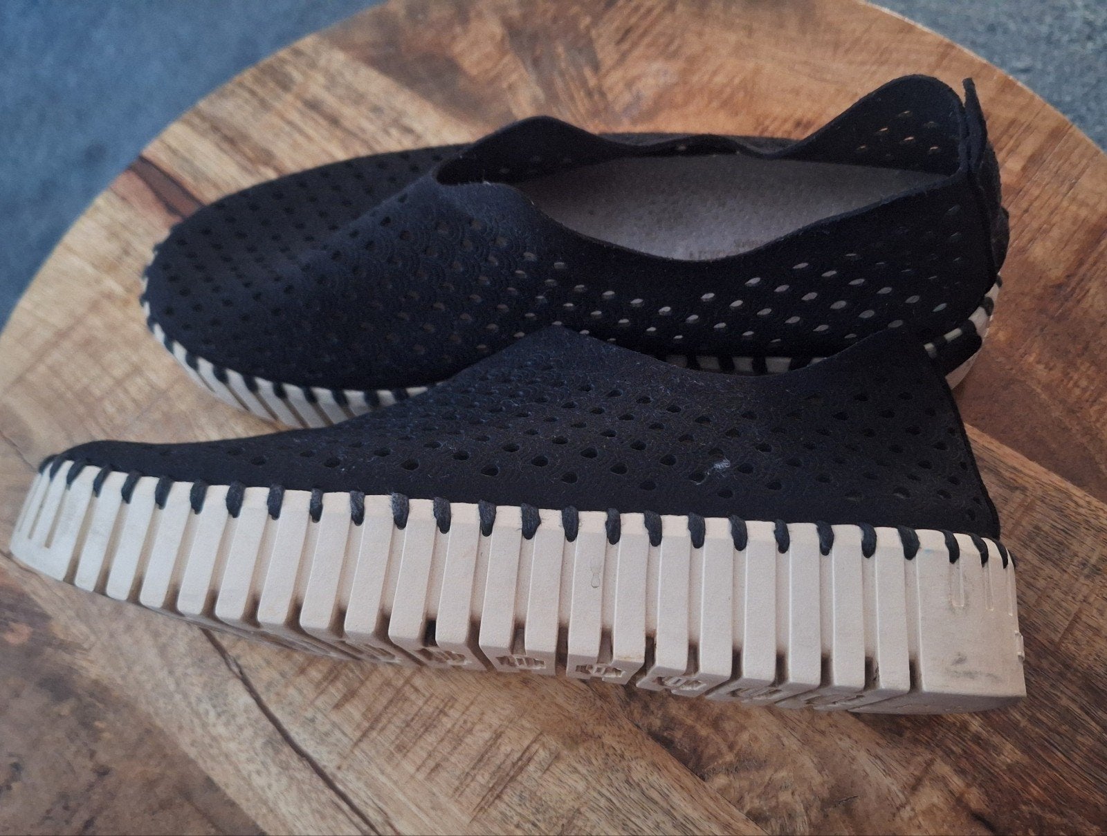 Ilse Jacobsen schoenen maat 39 zwart., Ophalen of Verzenden, Ilse Jacobsen, Gedragen, Instappers