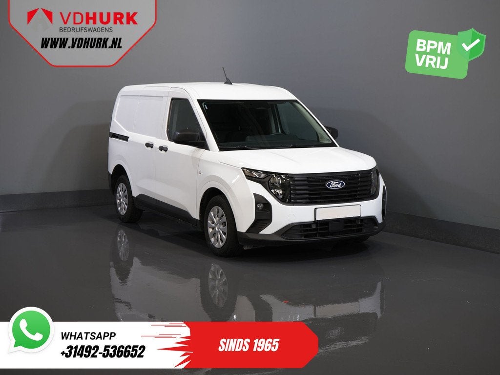 Ford Transit Courier 1.0 Trend 100 pk BENZINE Carplay/ Virtu, Auto's, Bestelauto's, Voorwielaandrijving, Gebruikt, Bedrijf, 2 stoelen