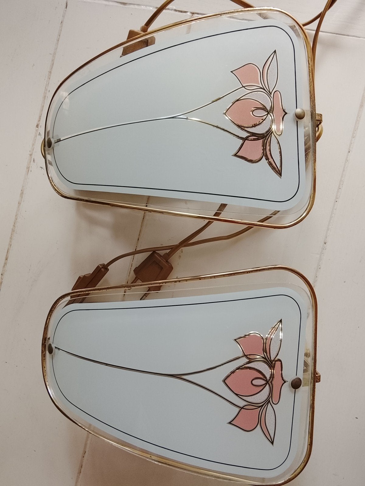 Vintage Lakro Amstelveen wandlampen (set van 2), Ophalen of Verzenden