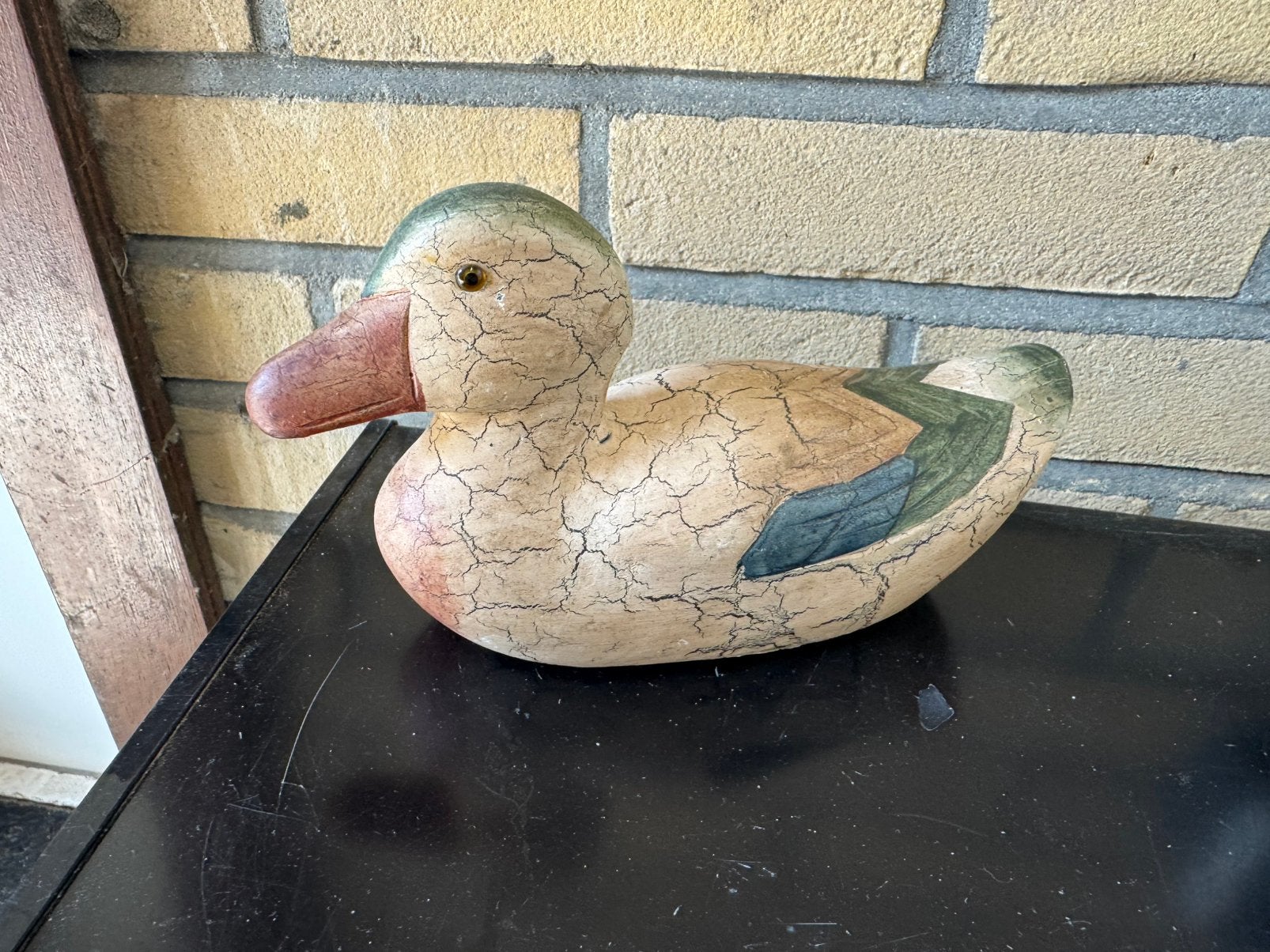 Oude lokeend, Antiek en Kunst, Ophalen of Verzenden